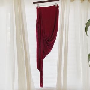 Foreign Exchange High-Low Skirt